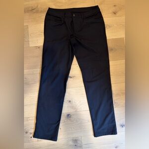 Lululemon Black ABC pants. 34x32